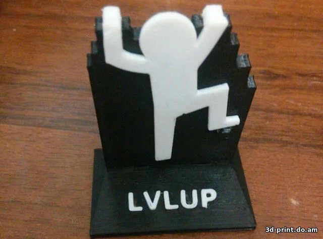 3D-модель "На уровень выше / LVL UP"