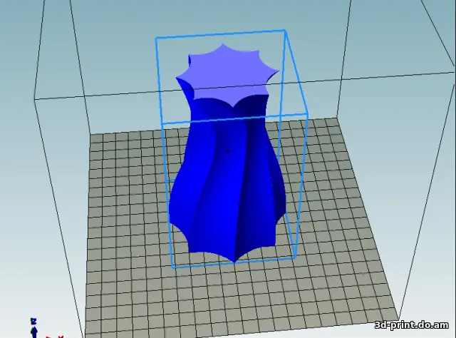 3D-модель "Ваза Fusion 360"