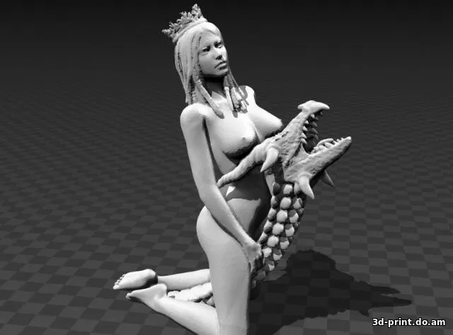 3D-модель "Мать драконов / Mother of dragons" из Game of Thrones