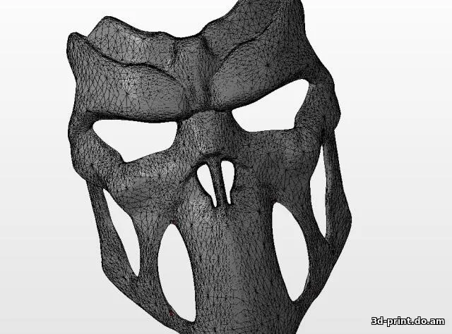 3D-модель "Injustice Маска Бэйна"