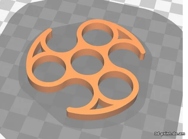 3D-модель "Фиджет Спиннер"