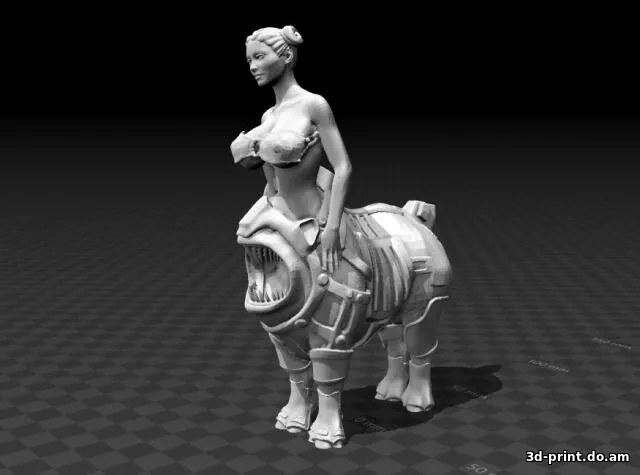 3D-модель "Alien Centaur" 3D-модель "Alien Centaur"