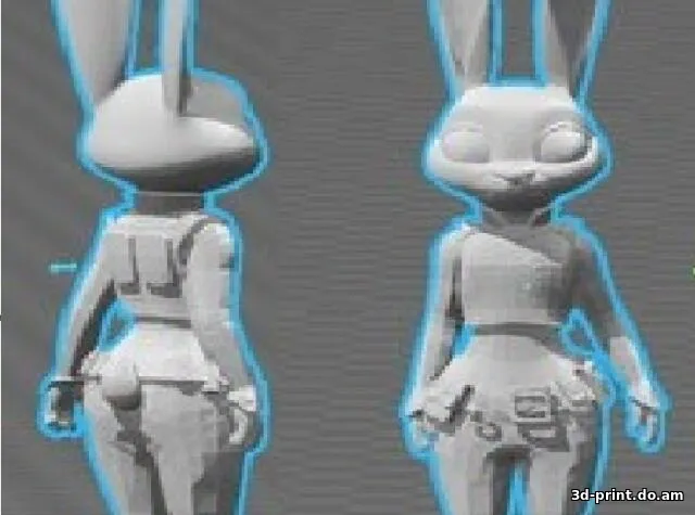 3D-модель "Judy" из зверополиса