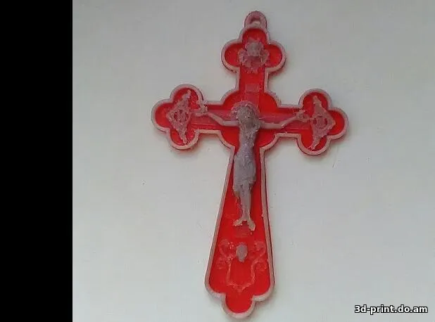 3D-модель "Крест с распятием" 3D-модель "Крест с распятием"