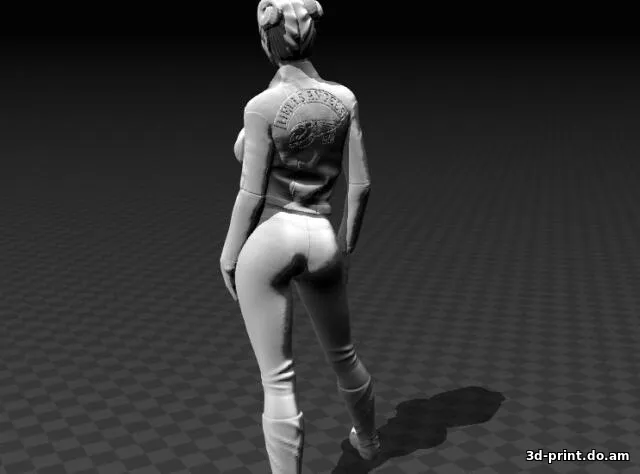 3D-модель "Hells Angels - Girl"