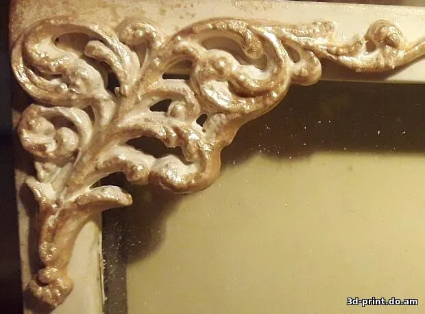 3D-модель "Декоративная накладка для мебели на угол"