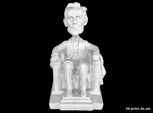3D-модель "Abraham Lincoln \ Абрахам Линкольн"