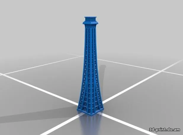 3D-модель "Эйфелевая башня"