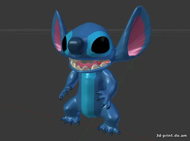3D-модель "Стич"
