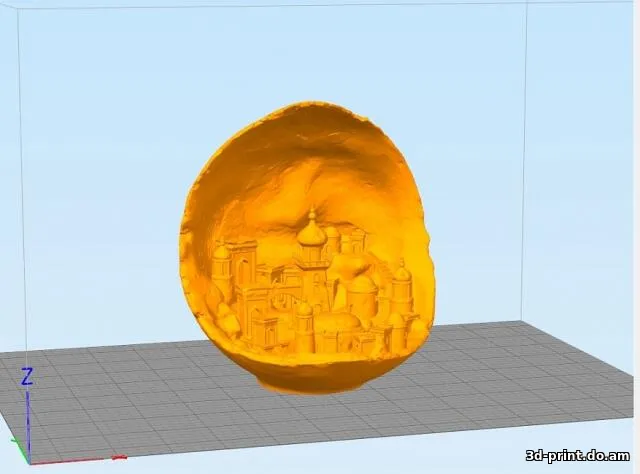 3D-модель "Лунный город" 3D-модель "Лунный город"