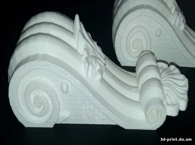 3D-модель "Декоративная накладка для мебели"