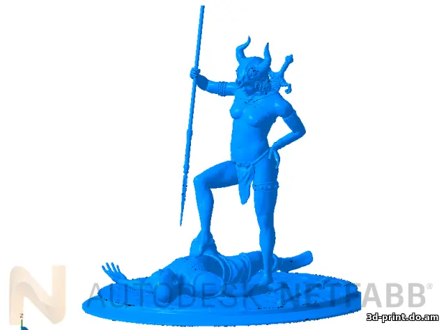 3D-модель "Warrior Woman / Воин женщина" 3D-модель "Warrior Woman / Воин женщина"