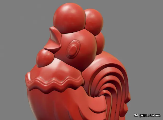 3D-модель "Петух"