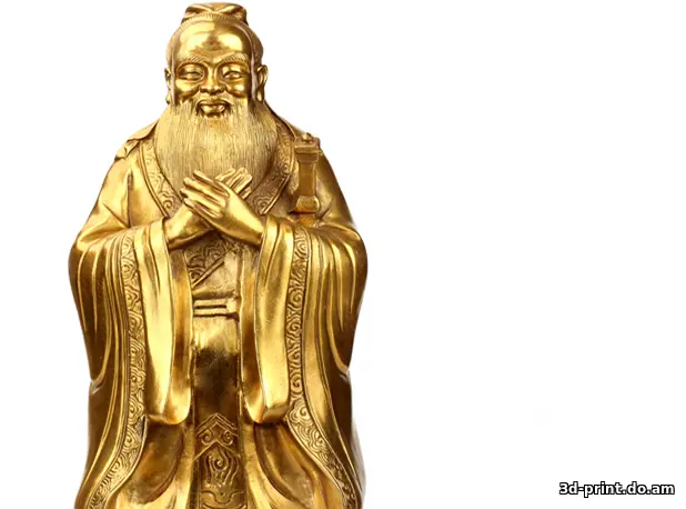 3D-модель "Confucius \ Конфуций"
