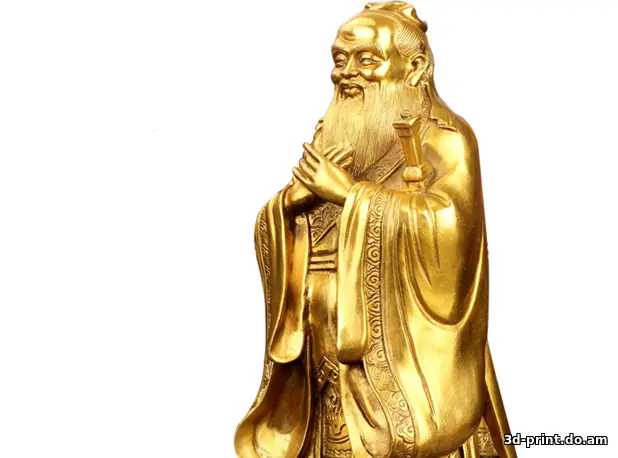 3D-модель "Confucius \ Конфуций" 3D-модель "Confucius \ Конфуций"
