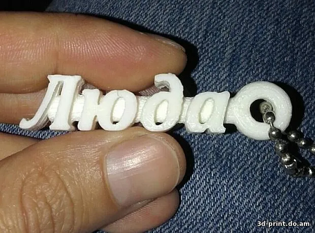 3D-модель "Брелок люда"