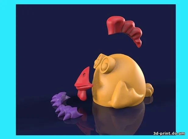 3D-модель "Реплика-КуКаРеКу Разобоной" 3D-модель "Реплика-КуКаРеКу Разобоной"